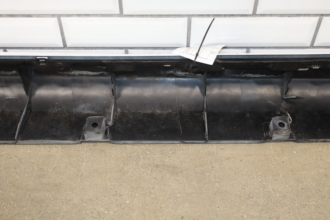 2013 Tesla Model S P85 Left Rocker Molding Pearl White PPSW