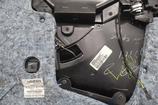 2013 Tesla Model S P85 Right Front Interior Trim Panel Black