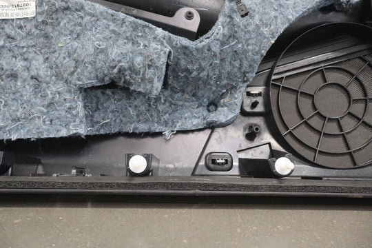 2013 Tesla Model S P85 Right Front Interior Trim Panel Black
