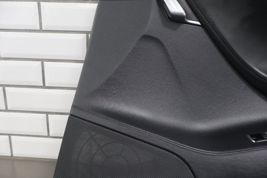 2013 Tesla Model S P85 Right Front Interior Trim Panel Black
