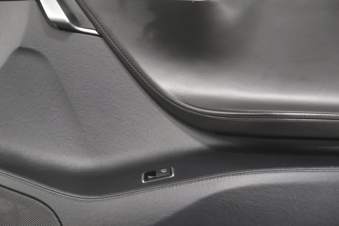 2013 Tesla Model S P85 Right Front Interior Trim Panel Black
