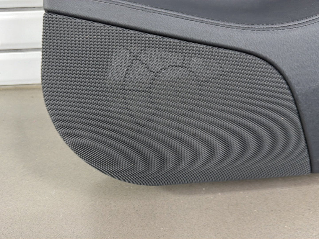 2013 Tesla Model S P85 Right Rear Door Trim Panel Black
