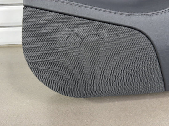 2013 Tesla Model S P85 Right Rear Door Trim Panel Black