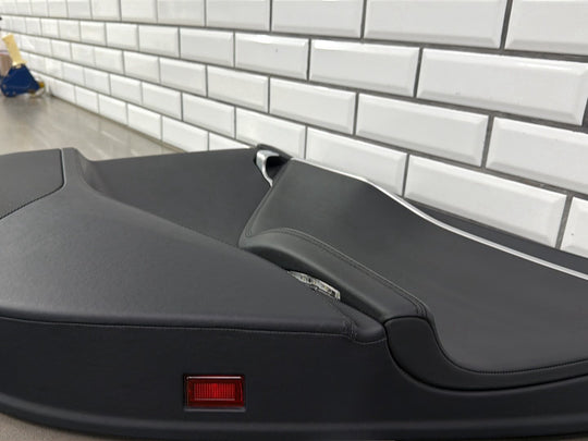 2013 Tesla Model S P85 Right Rear Door Trim Panel Black