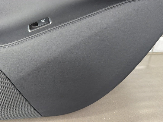 2013 Tesla Model S P85 Right Rear Door Trim Panel Black