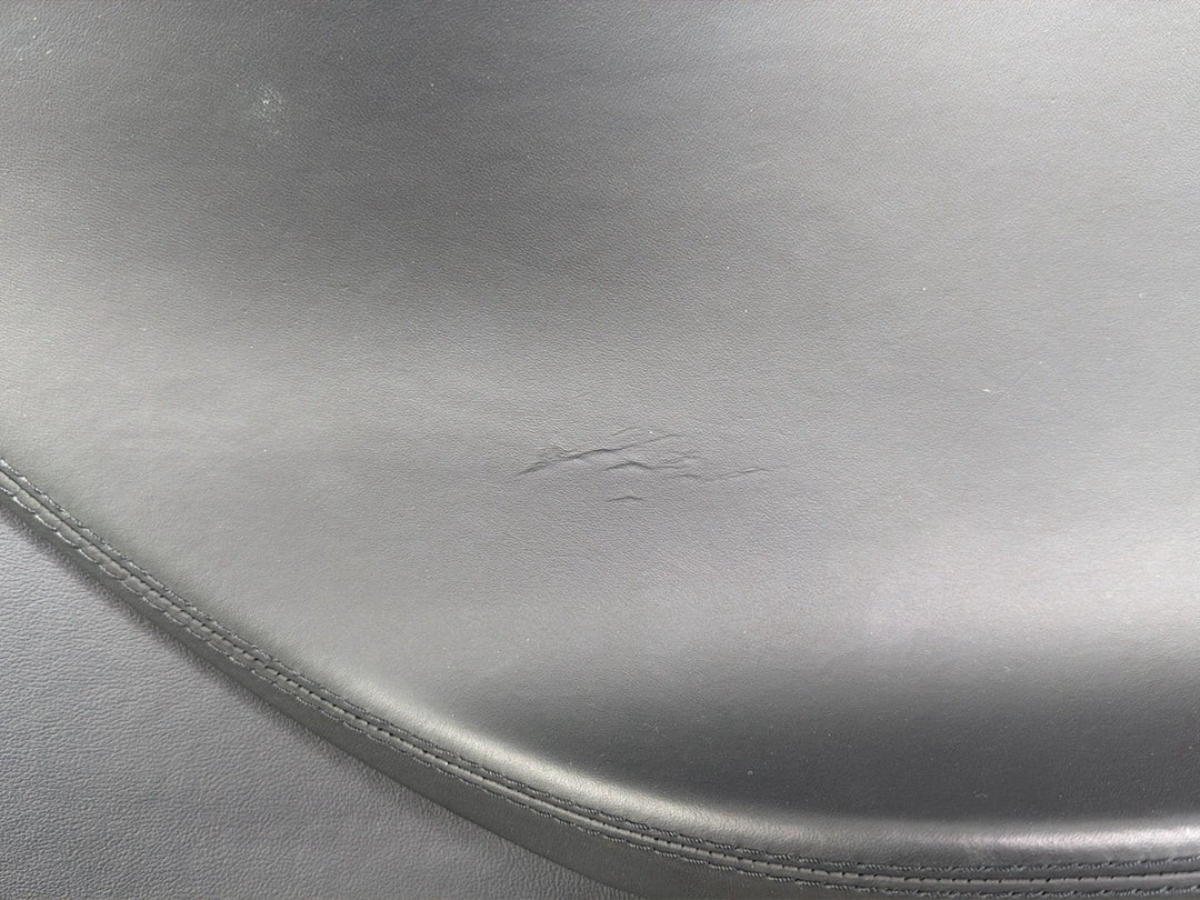 2013 Tesla Model S P85 Right Rear Door Trim Panel Black