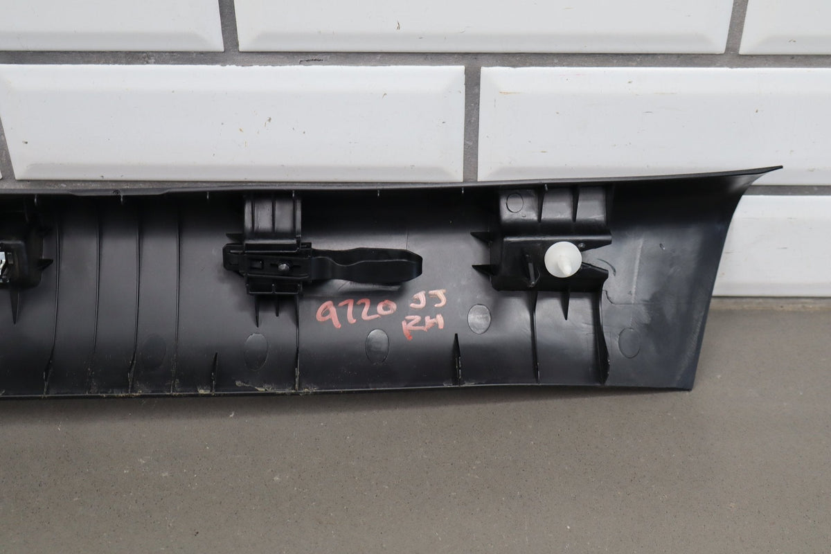 2014-21 Jeep Grand Cherokee SRT A Pillar Trim Pair Black X9