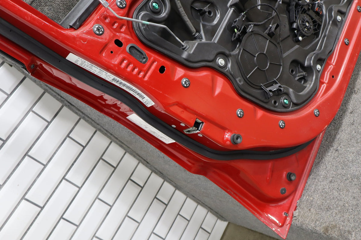 2014-21 Jeep Grand Cherokee SRT Left Front Door Redline Red