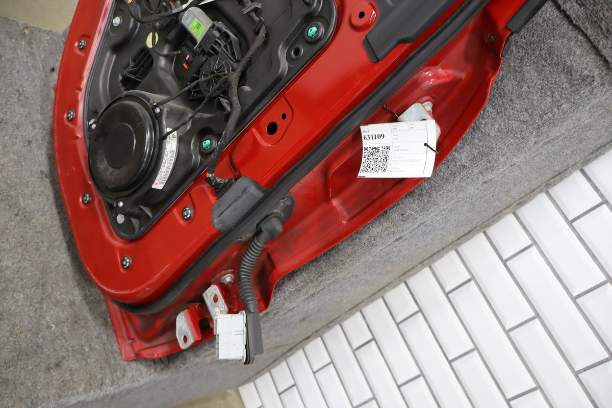 2014-21 Jeep Grand Cherokee SRT Left Rear Door Redline Red