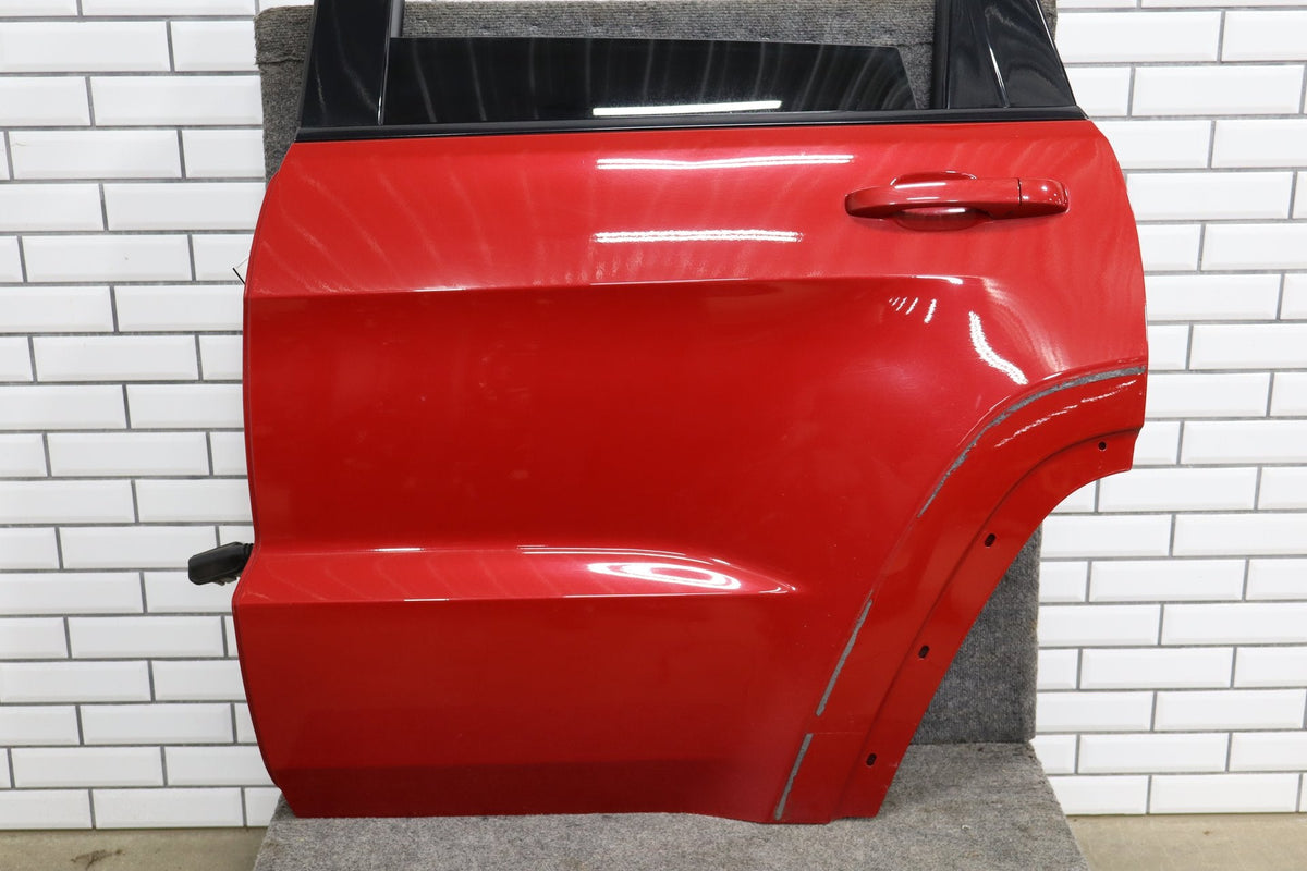 2014-21 Jeep Grand Cherokee SRT Left Rear Door Redline Red