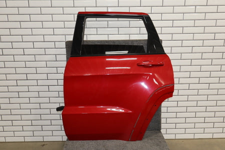 2014-21 Jeep Grand Cherokee SRT Left Rear Door Redline Red