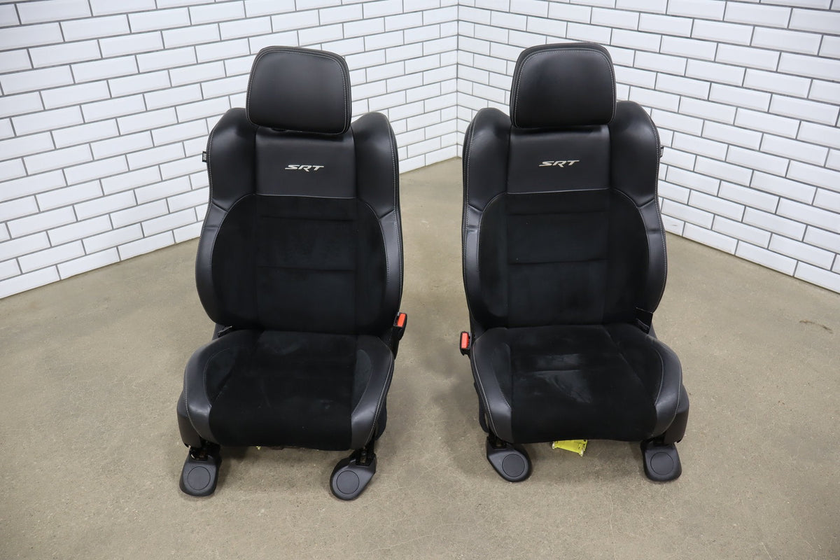 2014-21 Jeep Grand Cherokee SRT WK2 Leather Suede Seat Set X9