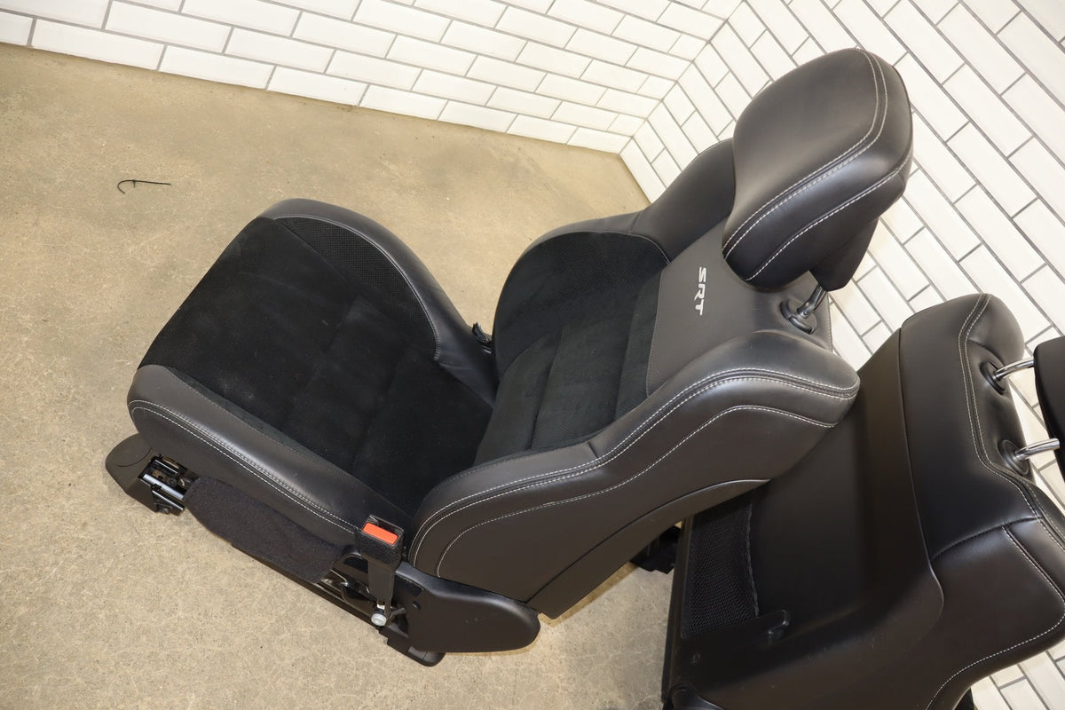 2014-21 Jeep Grand Cherokee SRT WK2 Leather Suede Seat Set X9