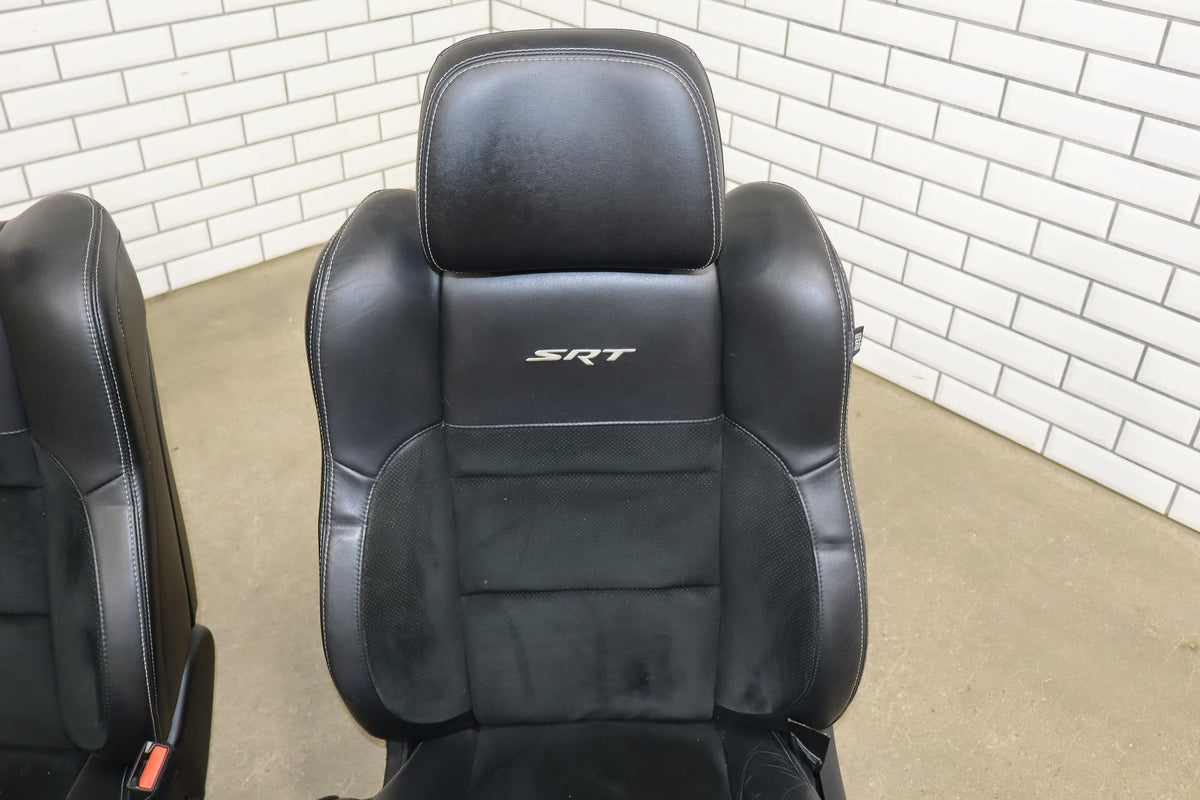 2014-21 Jeep Grand Cherokee SRT WK2 Leather Suede Seat Set X9