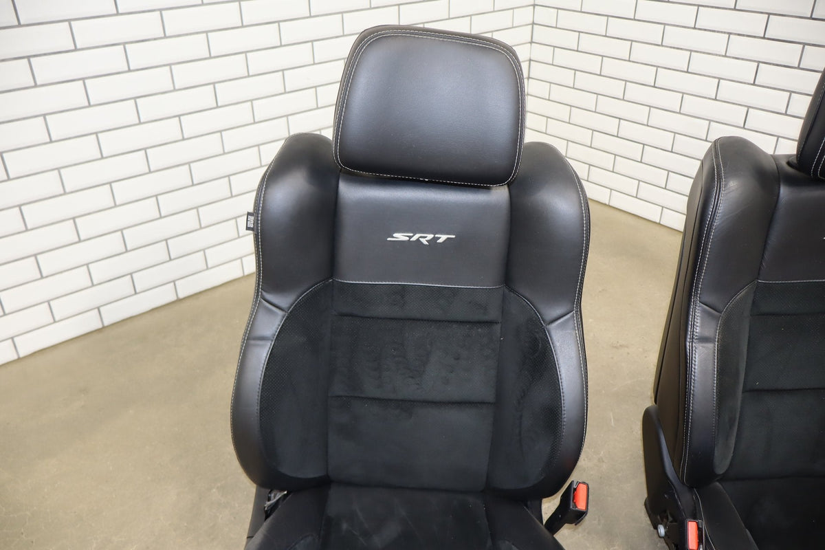 2014-21 Jeep Grand Cherokee SRT WK2 Leather Suede Seat Set X9