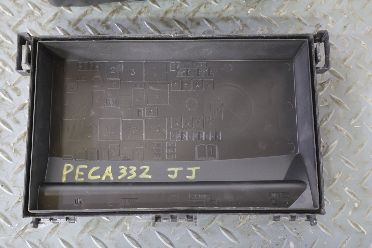 2014 Cadillac ELR- Engine Fuse Box