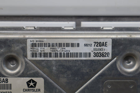 2014 Dodge Challenger 5.7 Hemi Engine Computer PCM 5150786AB Unprogrammed