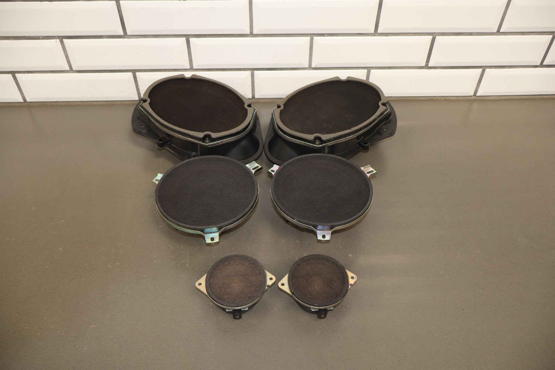 2014 Dodge Challenger Boston Acoustic Speaker Set OEM Tested