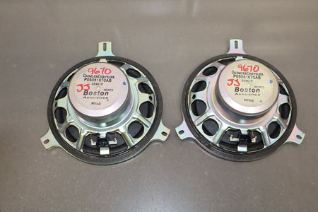 2014 Dodge Challenger Boston Acoustic Speaker Set OEM Tested