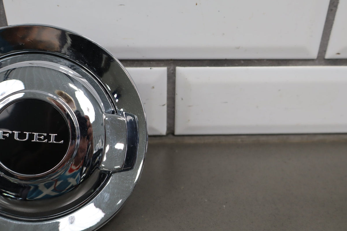 2014 Dodge Challenger Fuel Filler Door Ivory Tricoat Pearl PWD