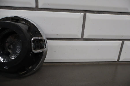 2014 Dodge Challenger Fuel Filler Door Ivory Tricoat Pearl PWD