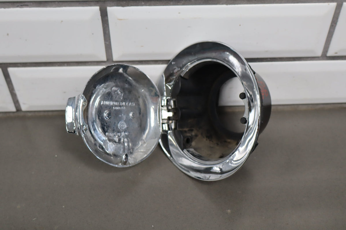2014 Dodge Challenger Fuel Filler Door Ivory Tricoat Pearl PWD