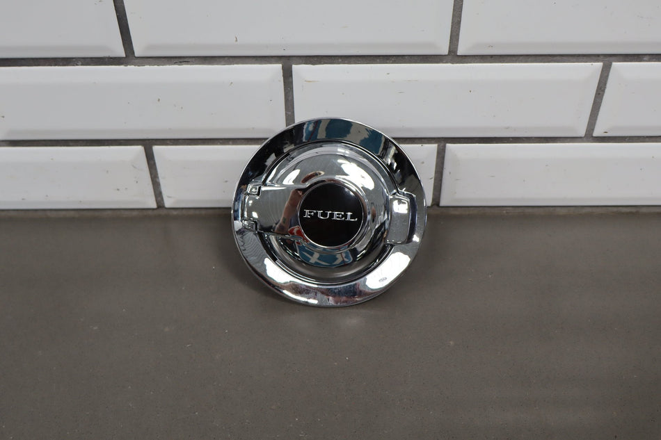 2014 Dodge Challenger Fuel Filler Door Ivory Tricoat Pearl PWD
