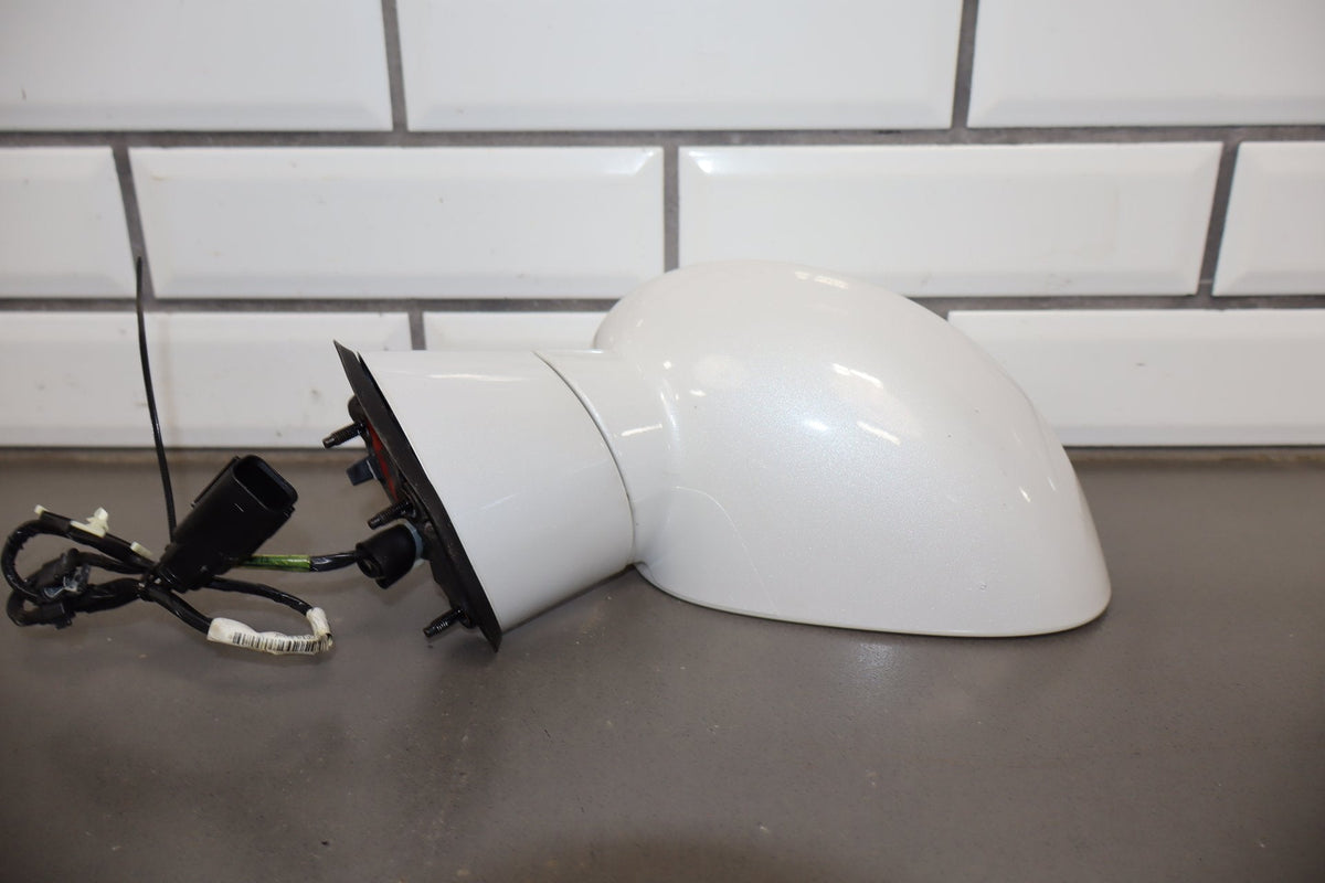 2014 Dodge Challenger Left Door Mirror Ivory Tricoat Pearl PWD