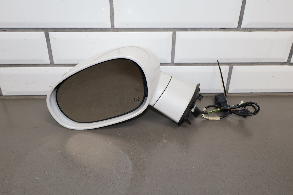 2014 Dodge Challenger Left Door Mirror Ivory Tricoat Pearl PWD