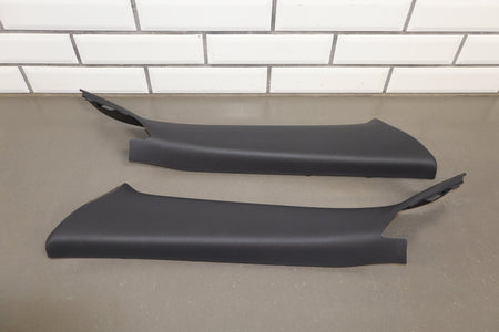 2014 Dodge Challenger Pair A Pillar Trim Dark Slate Gray DV