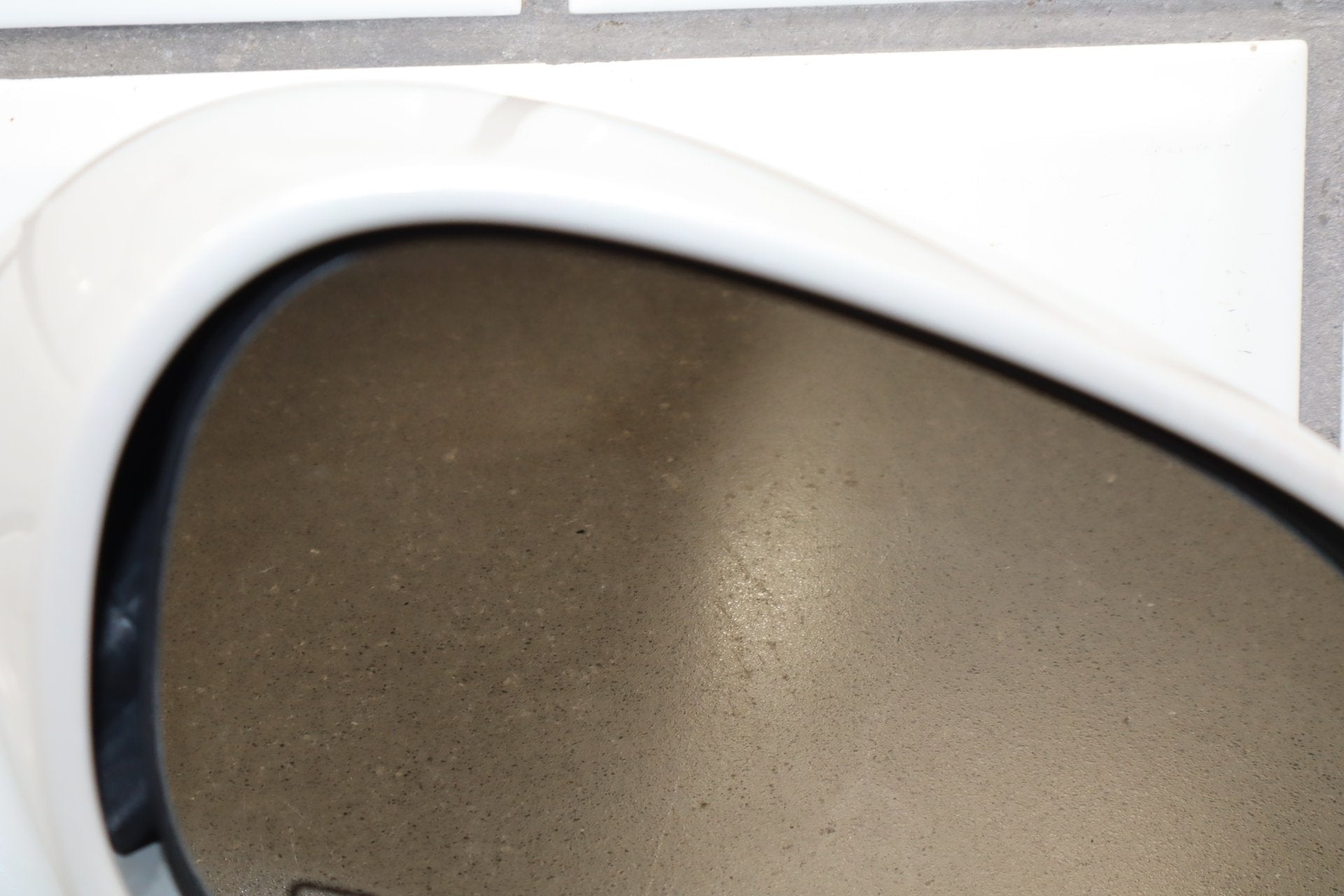 2014 Dodge Challenger Right Door Mirror Ivory Tricoat Pearl PWD