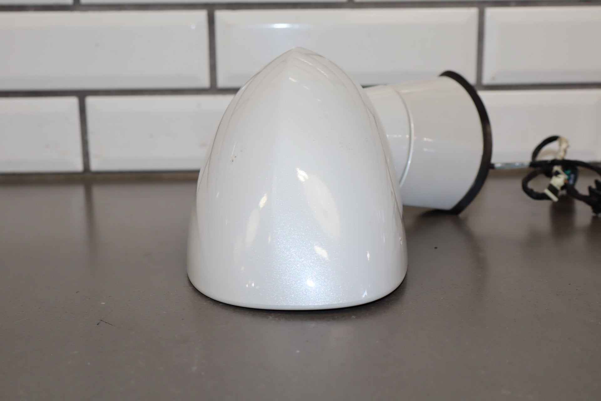 2014 Dodge Challenger Right Door Mirror Ivory Tricoat Pearl PWD