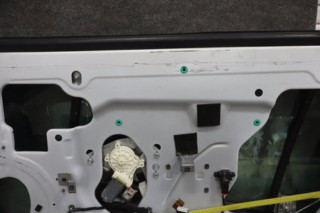 2014 Dodge Challenger Right Front Door Ivory Tricoat Pearl PWD