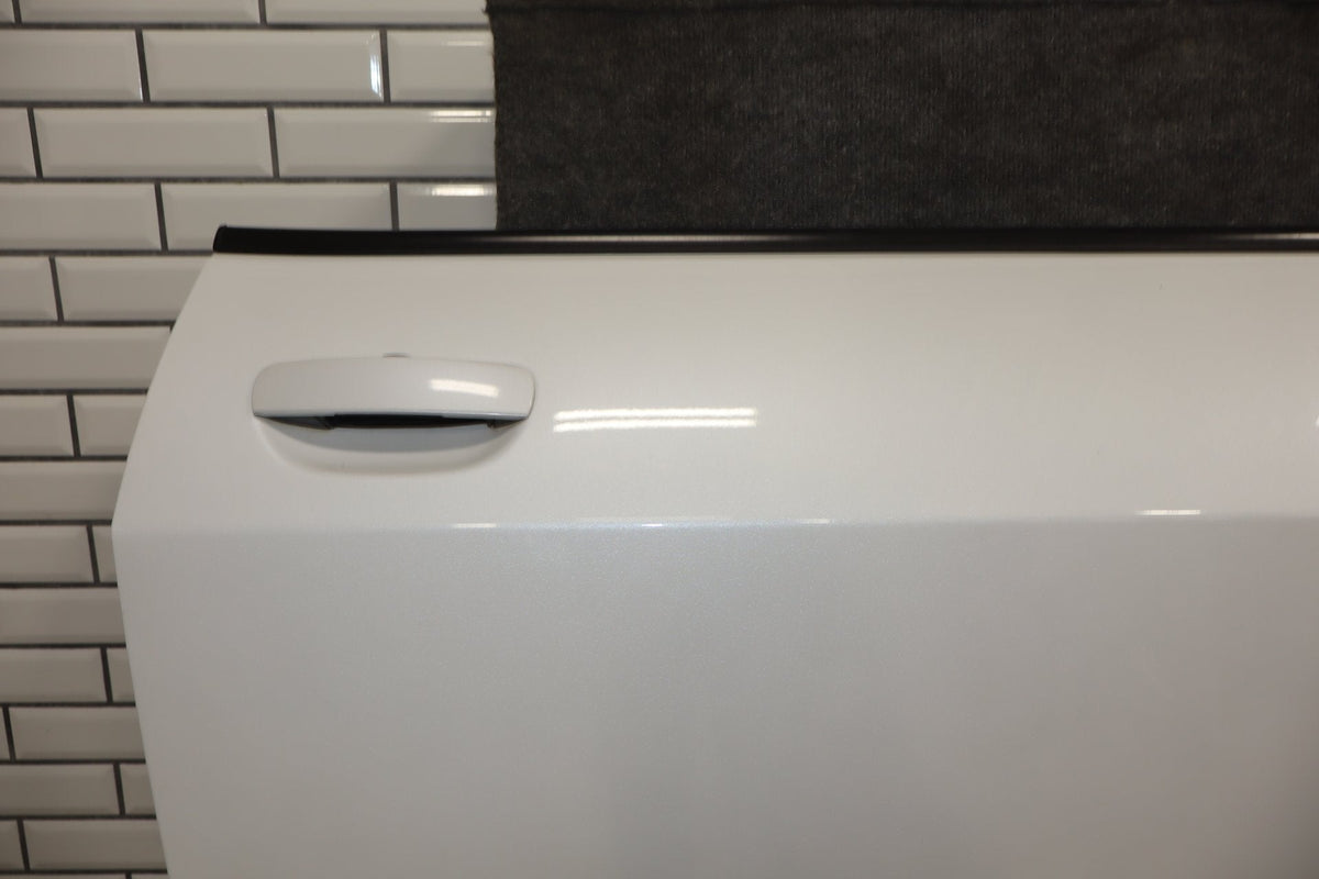 2014 Dodge Challenger Right Front Door Ivory Tricoat Pearl PWD