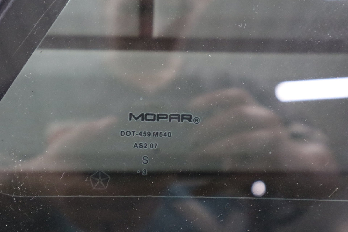 2014 Dodge Challenger Right Quarter Window OEM