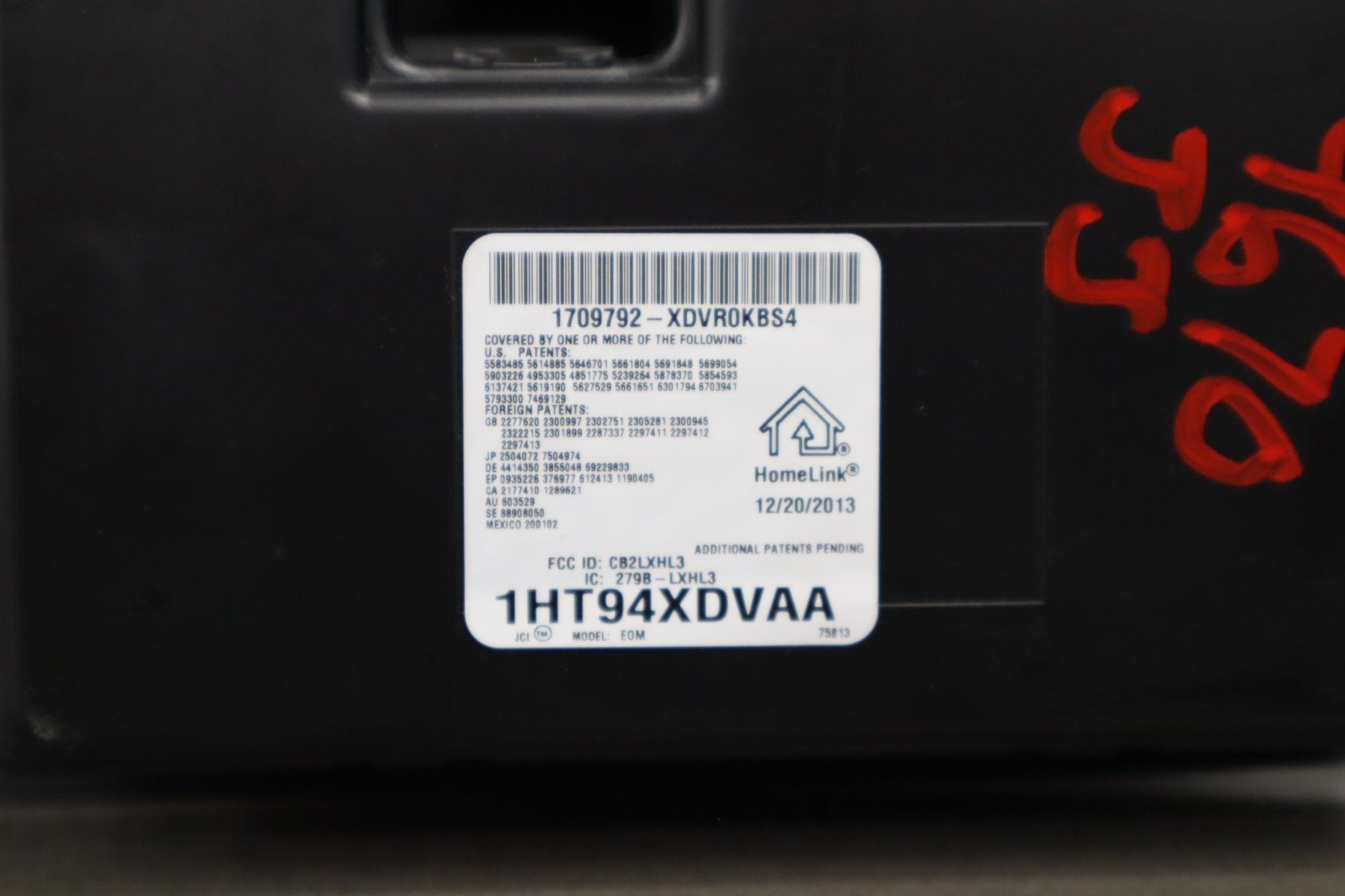 2014 Dodge Challenger Roof Console OEM