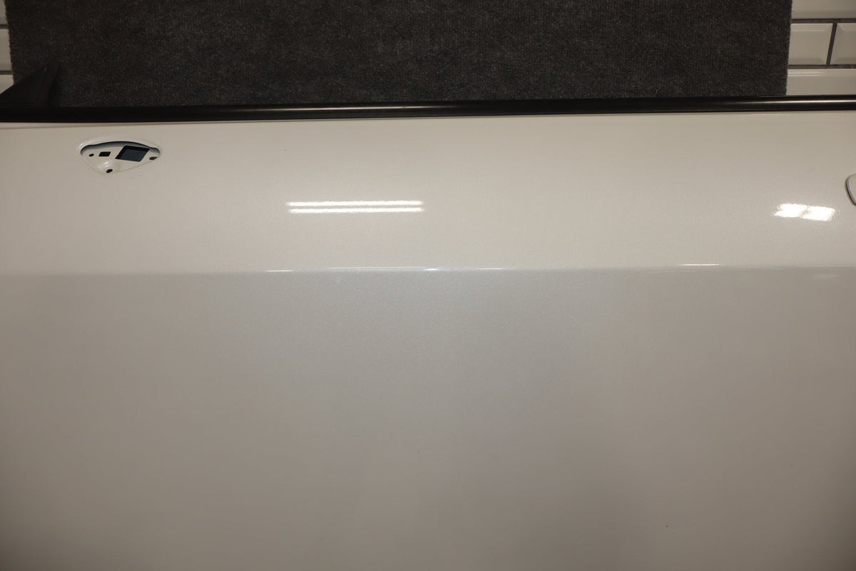 2014 Dodge Challenger R/T Left Front Door Ivory Tricoat Pearl PWD
