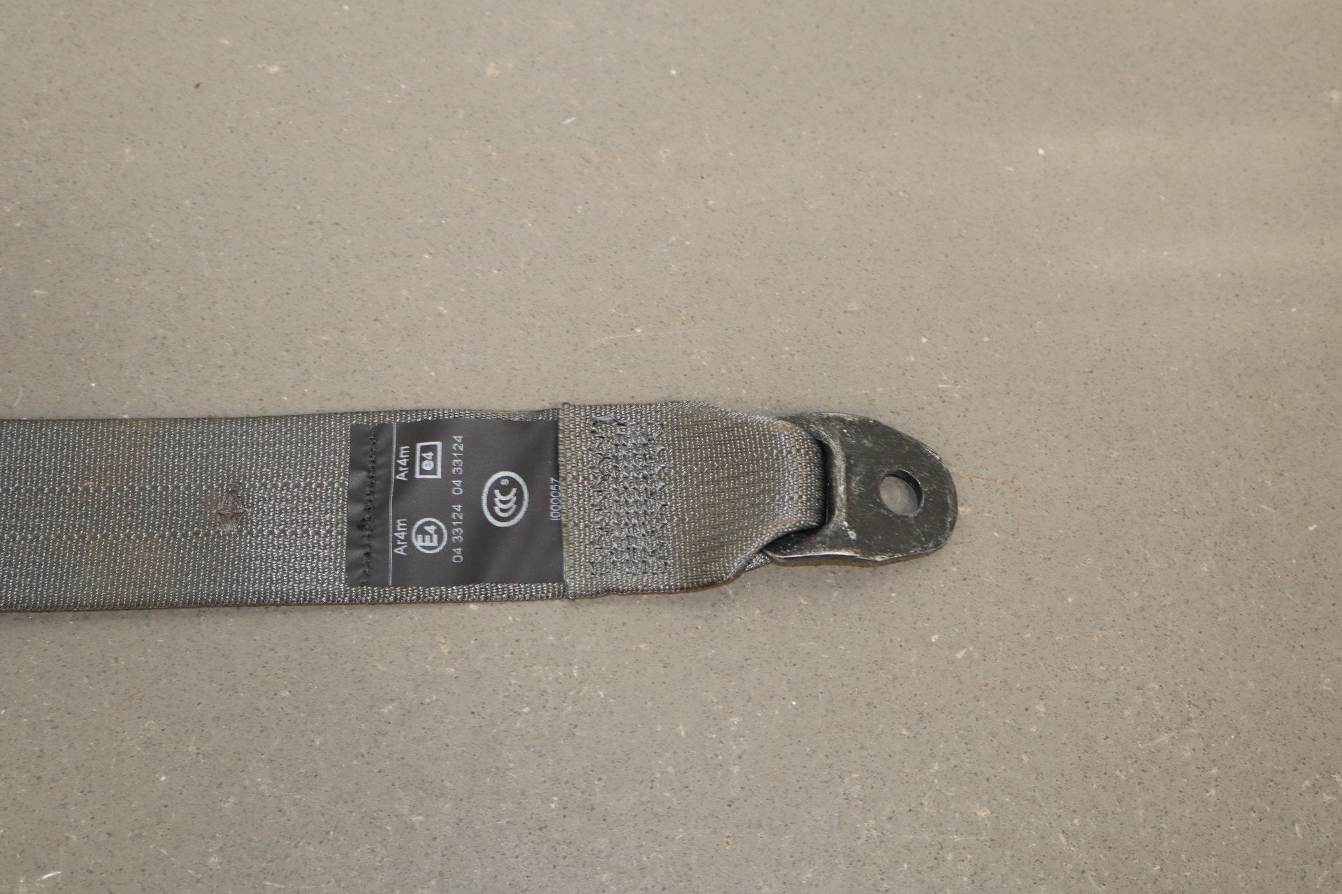 2014 Dodge Challenger R/T Right Rear Seat belt Dark Slate Gray DV