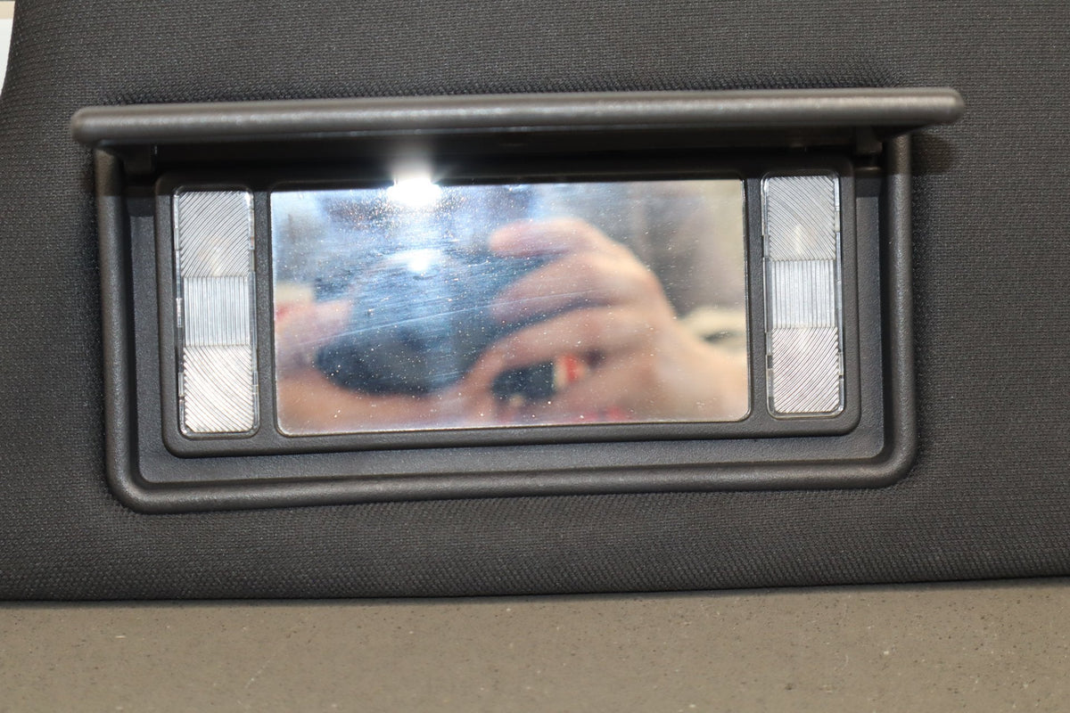 2014 Dodge Challenger R/T Sun Visor Pair Left/Right Dark Slate Gray DV
