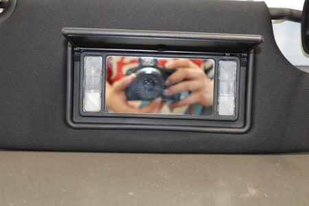 2014 Dodge Challenger R/T Sun Visor Pair Left/Right Dark Slate Gray DV