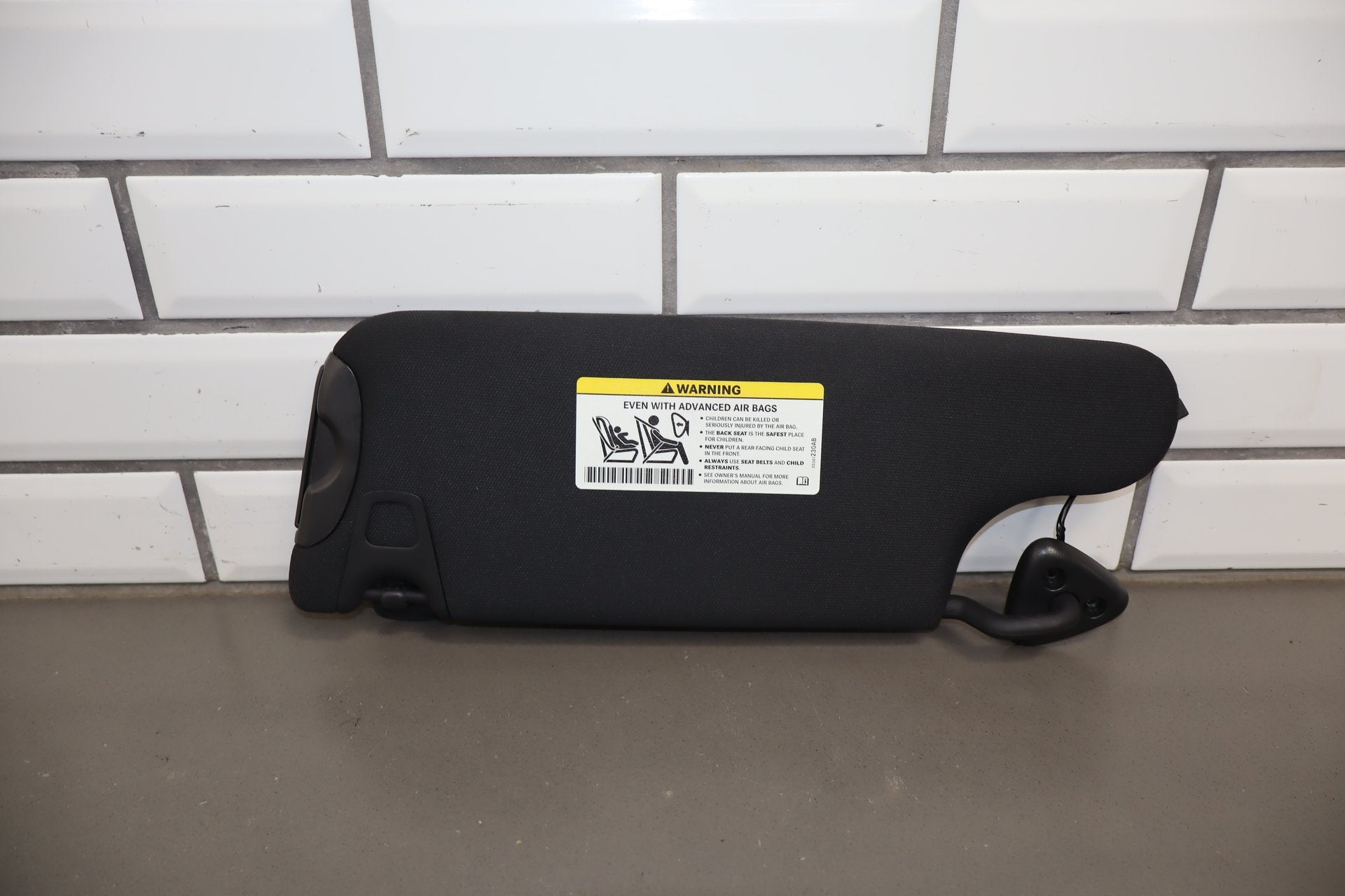 2014 Dodge Challenger R/T Sun Visor Pair Left/Right Dark Slate Gray DV