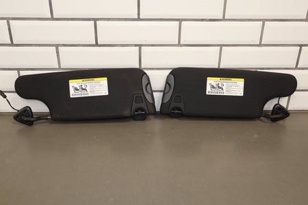2014 Dodge Challenger R/T Sun Visor Pair Left/Right Dark Slate Gray DV