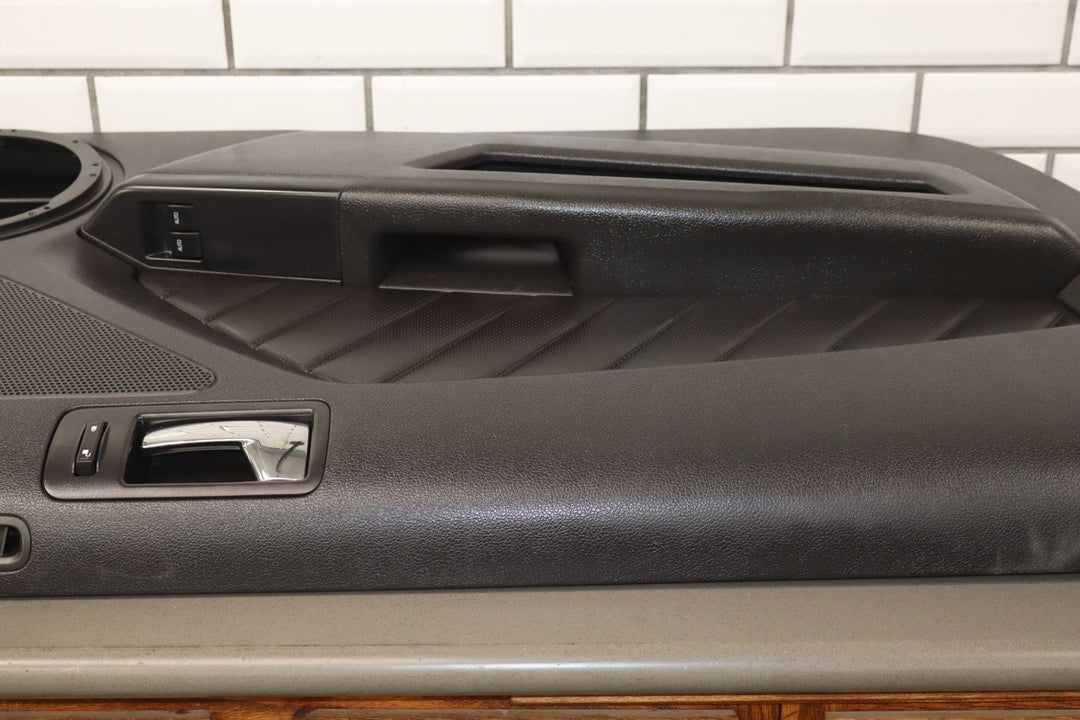 2014 Ford Mustang Hertz Penske GT Left Front Door Trim Panel Black SW