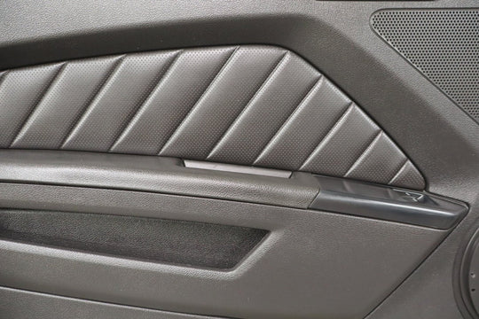 2014 Ford Mustang Hertz Penske GT Left Front Door Trim Panel Black SW