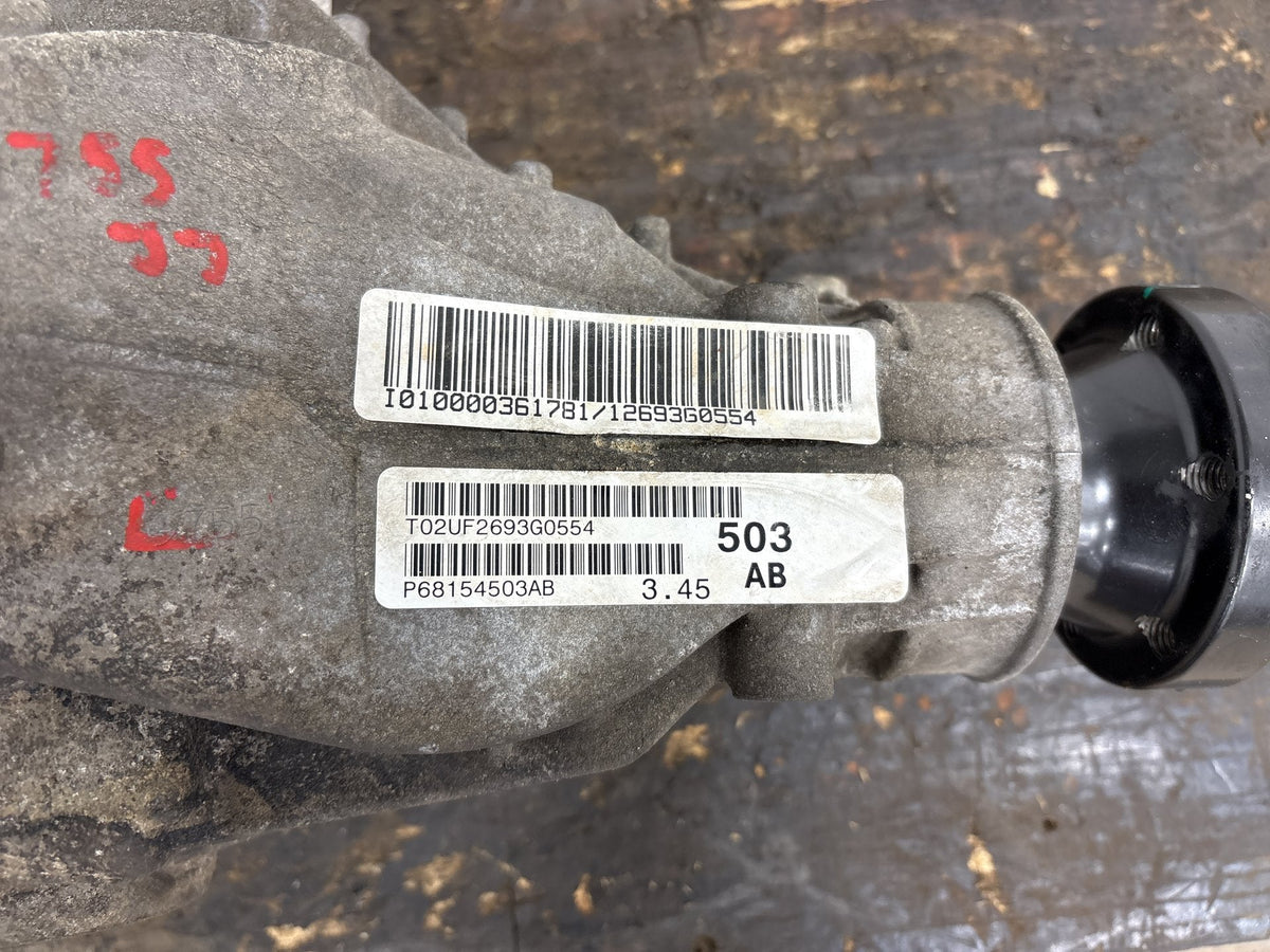 2014 Jeep Grand Cherokee 4WD Front Differential Assembly