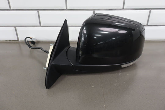 2014 Jeep Grand Cherokee Left Door Mirror Black PXR