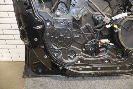 2014 Jeep Grand Cherokee Left Front Door Black PXR