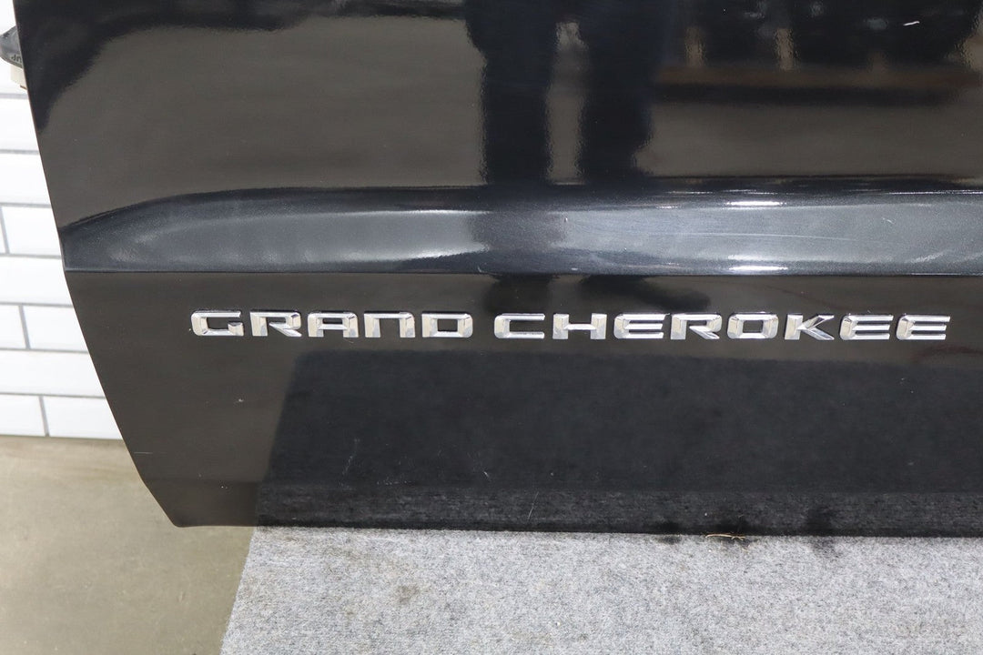 2014 Jeep Grand Cherokee Left Front Door Black PXR