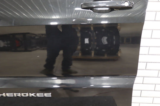 2014 Jeep Grand Cherokee Left Front Door Black PXR