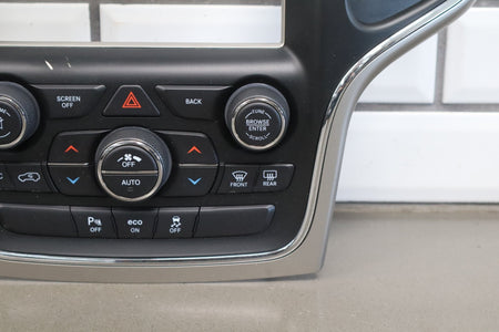 2014 Jeep Grand Cherokee Radio Bezel OEM